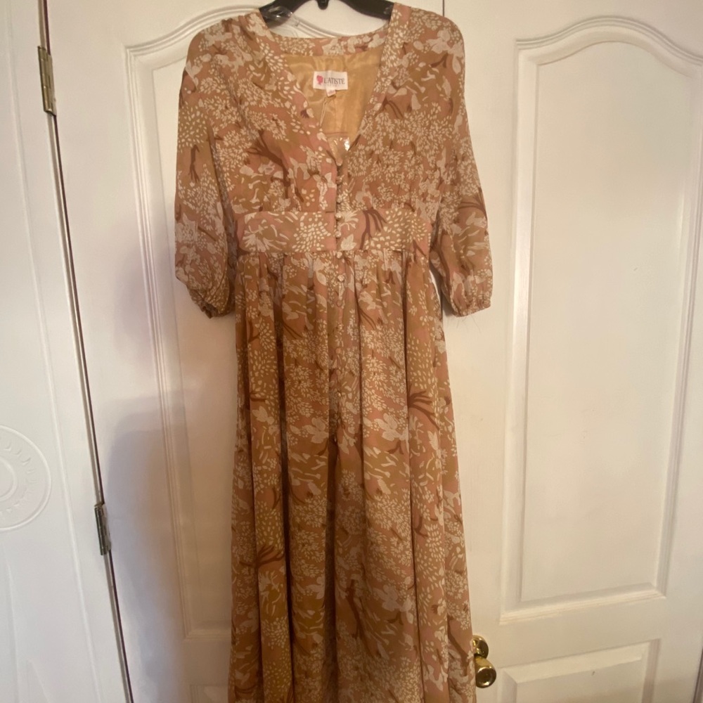 Red Dress Boutique beige dress